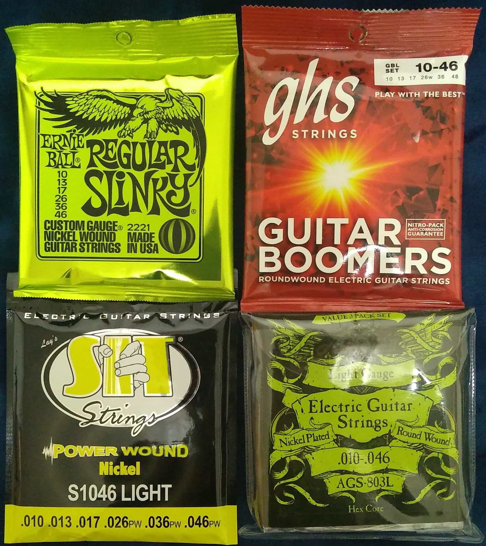 ERNIE BALL、GHS、SIT STRINGS、ARIAPROIIの弦を買いました | タンテナブログ